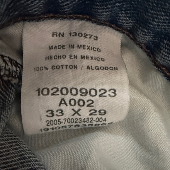 Lee Men's Blue Jeans - Picture 2 of 3